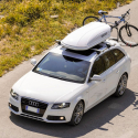 Universelle Dachbox 450 Liter Menabò Diamond für Autos Lagerbestand