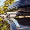 Universelle Dachträger für Autos mit erhöhter Reling Menabò Jackson Silber Sales