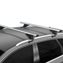 Universal Auto Dach bündig / erhöhte Schienen Menabò Leopard Silver Sales