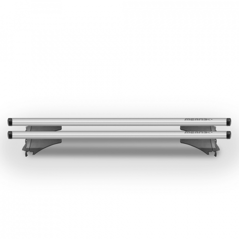 Menabò Leopard L Silber Universal-Dachträger für Autos mit integrierten/relierten Dachrelingen Aktion