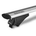 Menabò Leopard L Silber Universal-Dachträger für Autos mit integrierten/relierten Dachrelingen Katalog