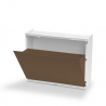 Moderne, platzsparende, modulare Schuhablage 51x17x40 cm Katalog