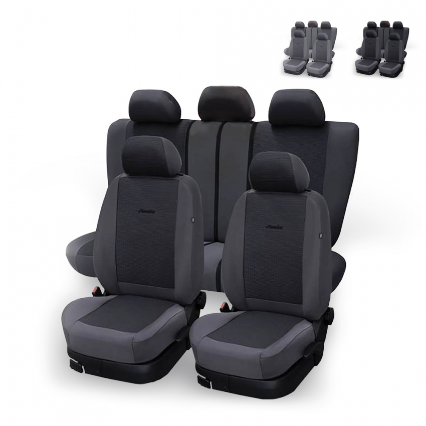 Universale Autositzbezug Set komplett mit 6 Reißverschlüssen Trofeo Due Plus Sales