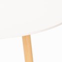 Runder Holztisch Design Holz 100cm Küchenbar Restaurant Moss Katalog