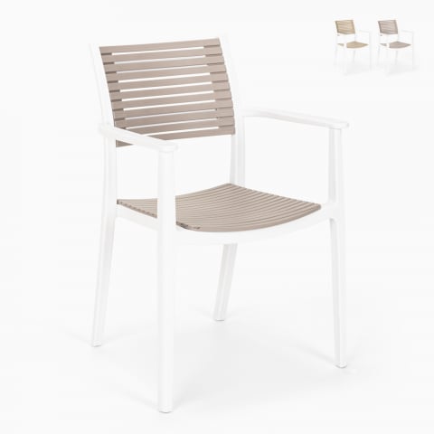 Design Stuhl aus Polypropylen für Outdoor-Küche Bar Restaurant Orion Aktion