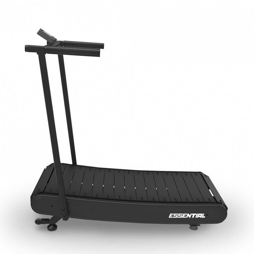 Magnetisch klappbares gebogenes Laufband Platzsparendes Heim-Fitnessstudio Essential