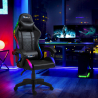 The Horde Gaming-Stuhl LED RGB ergonomische Büro Lendenkissen Kopfstütze  Verkauf