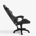 The Horde Gaming-Stuhl LED RGB ergonomische Büro Lendenkissen Kopfstütze  Lagerbestand