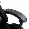 Ergonomischer RGB LED Gaming Stuhl Sessel Büro Lendenkissen Kopfstütze The Horde