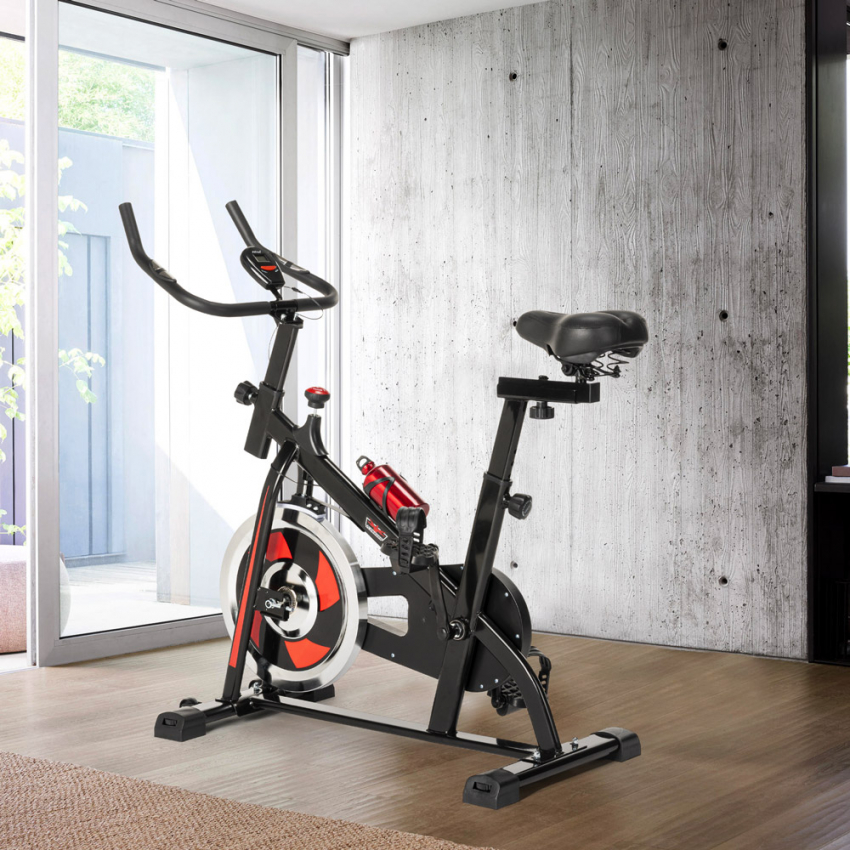  Minerva: Professionelles Fitnessbike Schwungrad Fahrrad Indoor 8kg 