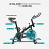Minerva Heimtrainer Fit Bike Professioneller Fahrradtrainer 8kg 