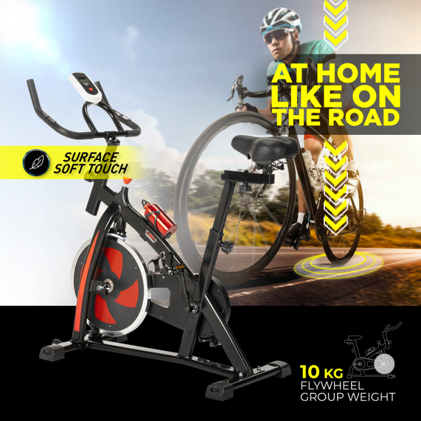 Fit Bike Fahrrad Indoor Fit Bike Professionell schwungrad 10kg Athletica