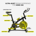 Athletica Professionelles Fit Bike für Indoor Cycling mit 10kg Schwungrad Katalog