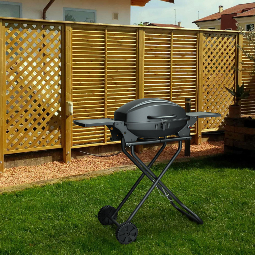  Bernese: Tragbarer Gasgrill BBQ aus Edelstahl 