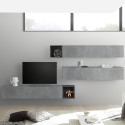 Modulare Wohnwand TV-Halterung modernes Design Infinity 99 Aktion