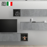 Modulare Wohnwand TV-Halterung modernes Design Infinity 99 Verkauf
