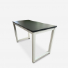 Rechteckiger Schreibtisch Schreibtisch Modernes Design Metall 120x60 Louisville Sales
