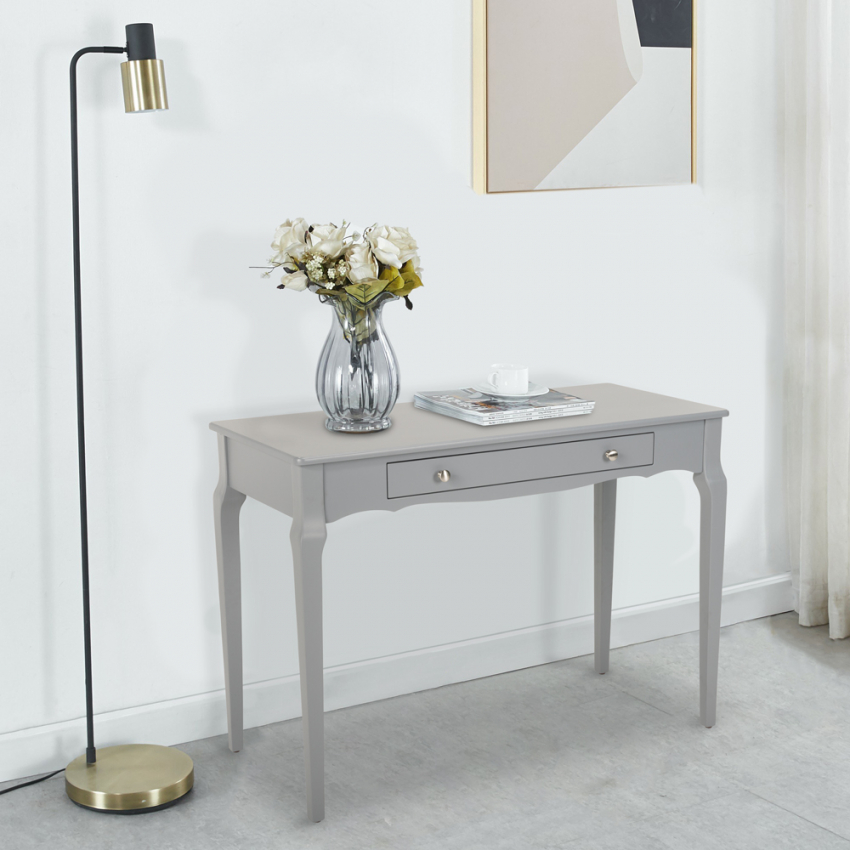   Toscano: Konsolentisch Schreibtisch Eingangsbereich Shabby Chic Holz
