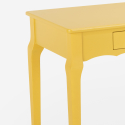 Shabby Chic Holz Eingangsmöbel Schreibtisch Konsole 106x47cm Toscano 