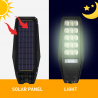 Solar-Straßenleuchte LED 300W mit Fernsteuerung und Seitensensor Solis XL Rabatte