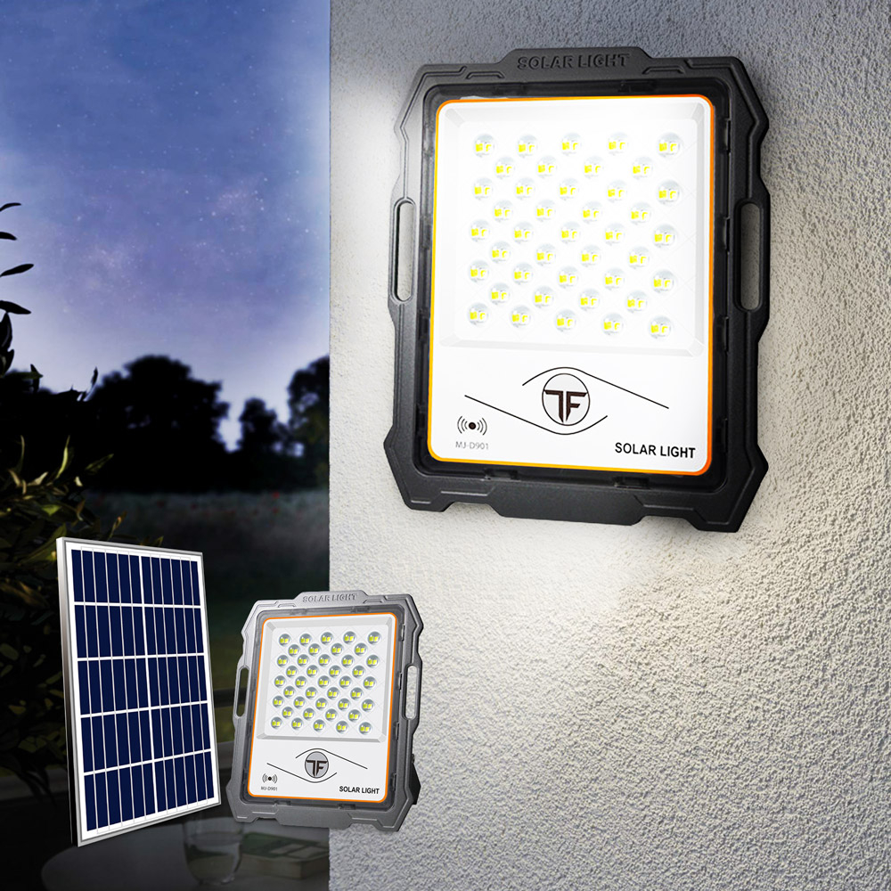 LED-Flutlicht 100W tragbares Solarpanel 2000 Lumen Fernsteuerung Inluminatio M