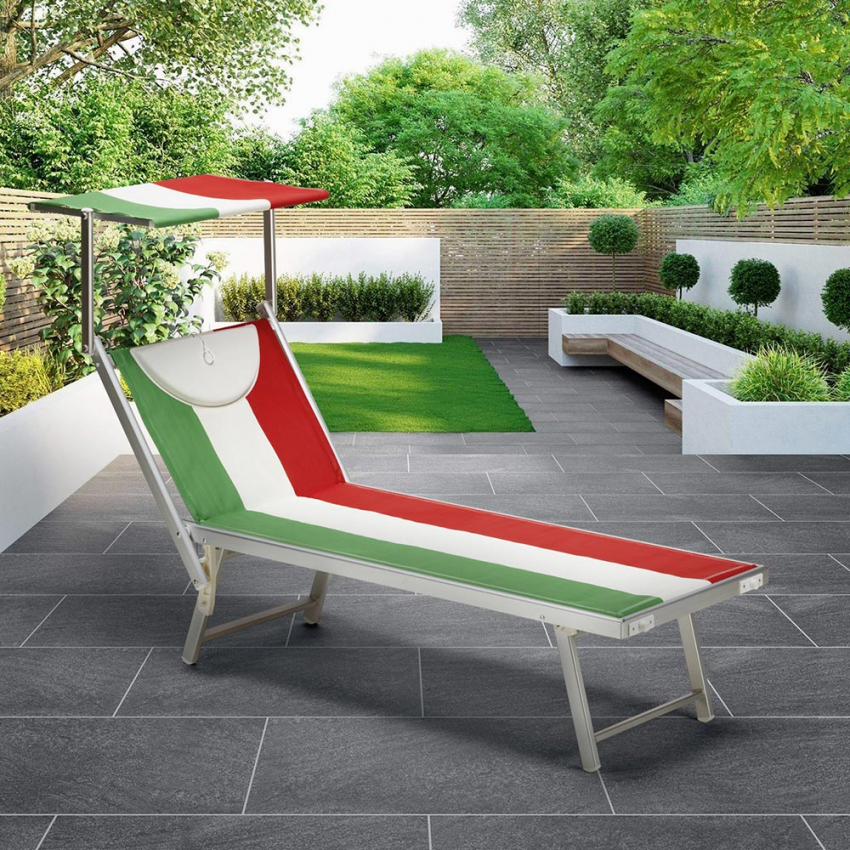 2 Strandliegen Meer Professionell Aus Aluminium Santorini Europe