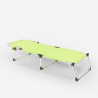 4er Set Liegestühle Strandliegen Sonnenliegen klappbar aus Aluminium für Strand und Garten Seychelles 