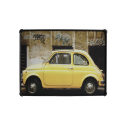 Automobil-Leinwandbild mit Metallrahmen 80x60cm Cinquecento Verkauf