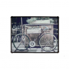 Fahrradbild auf Leinwand mit Metallrohrrahmen 80x60cm Fahrrad Verkauf