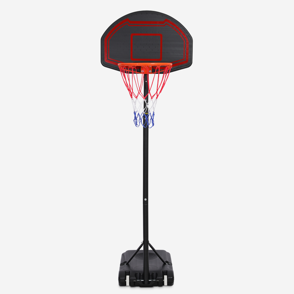 Tragbarer Basketballkorb mit Rädern, höhenverstellbar 160 - 210 cm LA