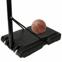 Tragbarer Basketballkorb mit Rädern, höhenverstellbar 160 - 210 cm LA Sales
