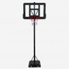 Professioneller tragbarer Basketballkorb, höhenverstellbar 250 - 305 cm NY Aktion