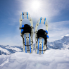 Schneeschuhe Aluminium Steigeisen verstellbare Stöcke Everest Angebot