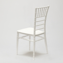 Stuhl in Weiß Vintage Style für Catering Bar Restaurants und Küchen Chiavarina Angebot