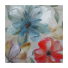 Handgemaltes Blumenbild auf Leinwand 40x40cm Spring Break Verkauf