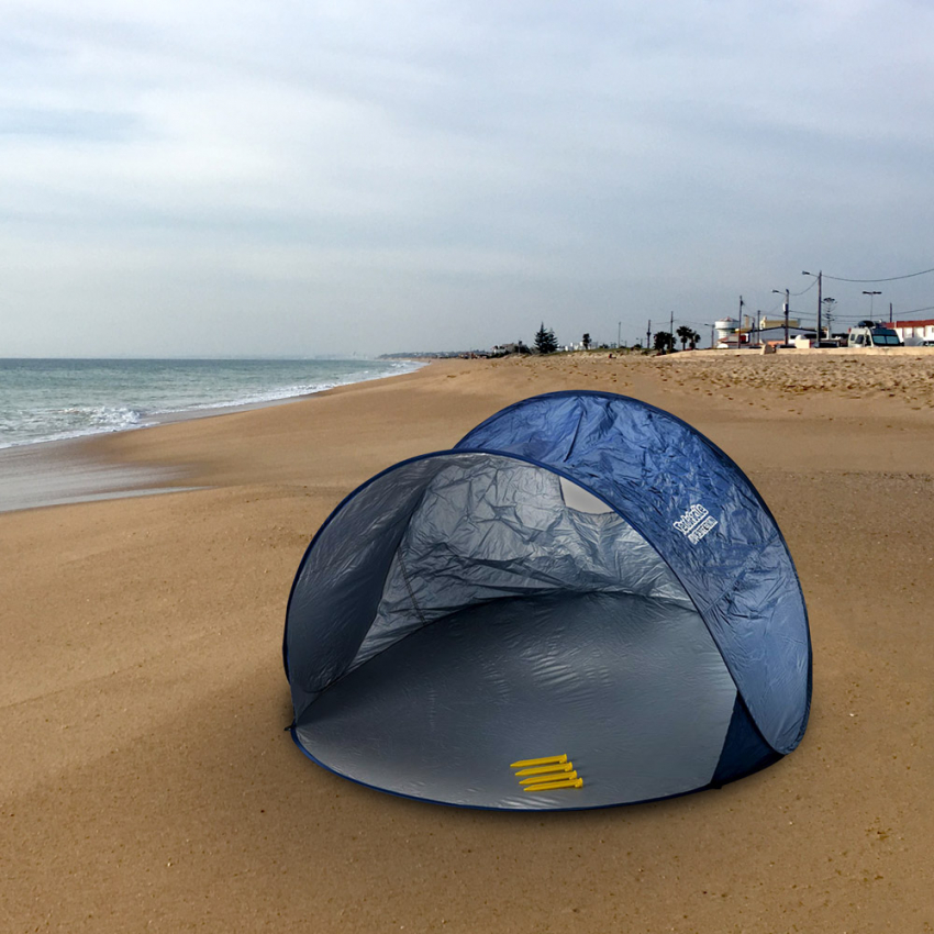  TendaFacile: Pop up Strandzettel 2 Personen ideal für Meer und Camping 