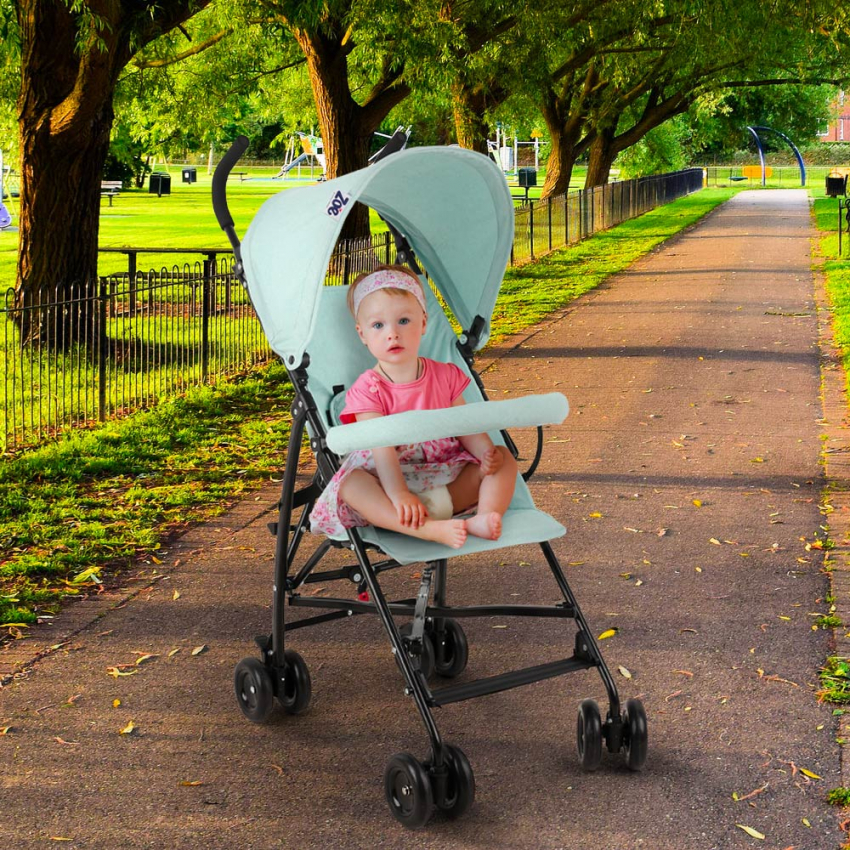  Daiby: Kinderwagen Faltbar Leicht 4 Räder 15 Kg Kompakt 