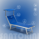20er Set Liegestühle Strandliegen Sonnenliegen aus Aluminium Santorini Kauf