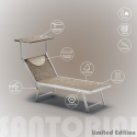 4er Set Liegestühle Strandliegen Sonnenliegen aus Aluminium Santorini Limited Edition Preis