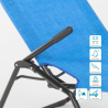 4er Set Liegestühle Strandliegen Sonnenliegen klappbar aus Stahl für Strand und Garten Pasha Kosten