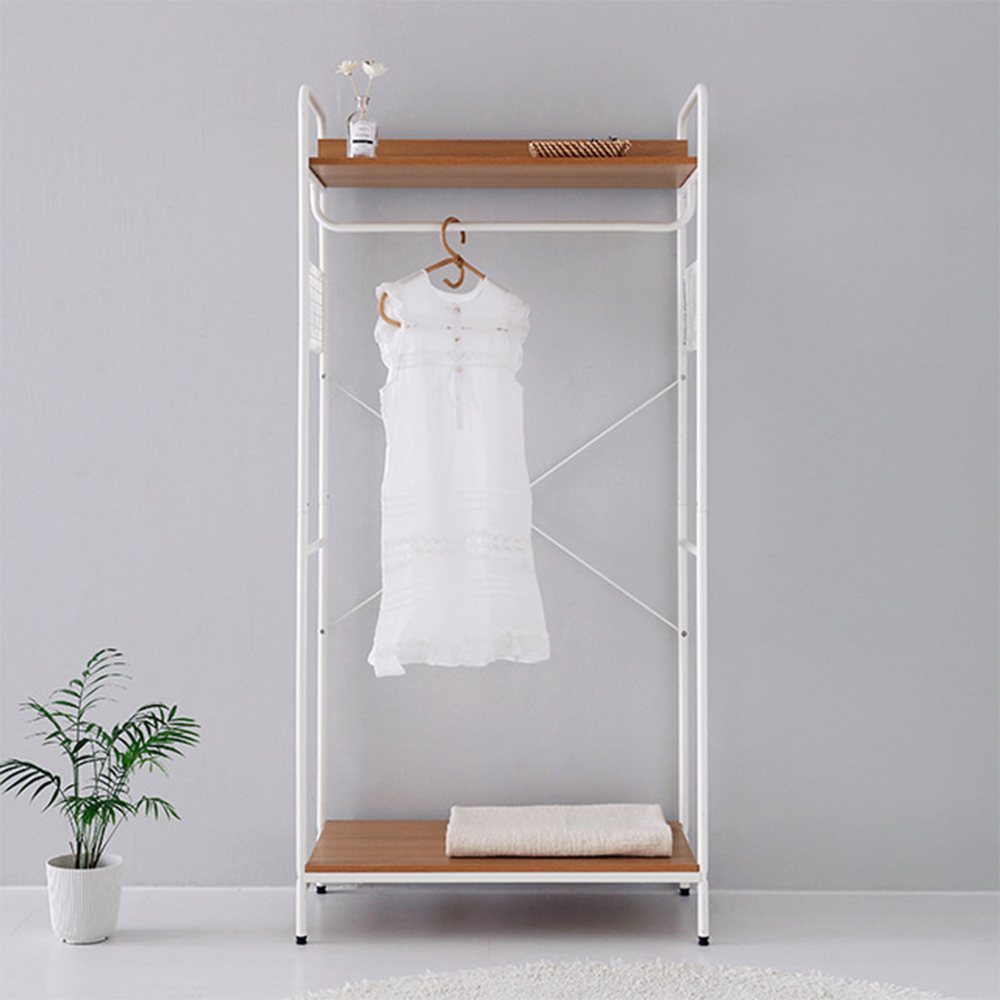 Garderobe offen weiß Metall Eingang Zimmer Otto Light