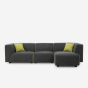 Modulares 3-Sitzer-Sofa aus Stoff in modernem Stil mit Hocker Jantra Angebot