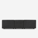 Modulares 3-Sitzer-Sofa aus Stoff in modernem Stil mit Hocker Jantra Katalog