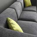 Modulares 3-Sitzer-Sofa aus Stoff in modernem Stil mit Hocker Jantra Auswahl