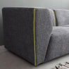 Modulares 3-Sitzer-Sofa aus Stoff in modernem Stil mit Hocker Jantra Modell