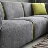 Modulares 3-Sitzer-Sofa aus Stoff in modernem Stil mit Hocker Jantra Eigenschaften