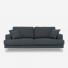 3-Sitzer-Sofa aus Stoff im skandinavischen Stil für Wohnzimmer und Lounges Yana Angebot