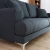 3-Sitzer-Sofa aus Stoff im skandinavischen Stil für Wohnzimmer und Lounges Yana Modell