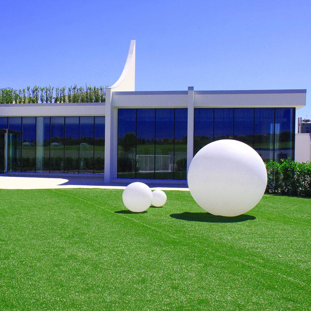 Sphere Tisch- und Stehlampe Zeitgenössisches minimalistisches Design Slide Globo Out