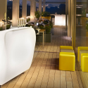Pouf Würfelstuhl aus weichem Polyurethan, modernes Design, Slide Soft Cubo Modell